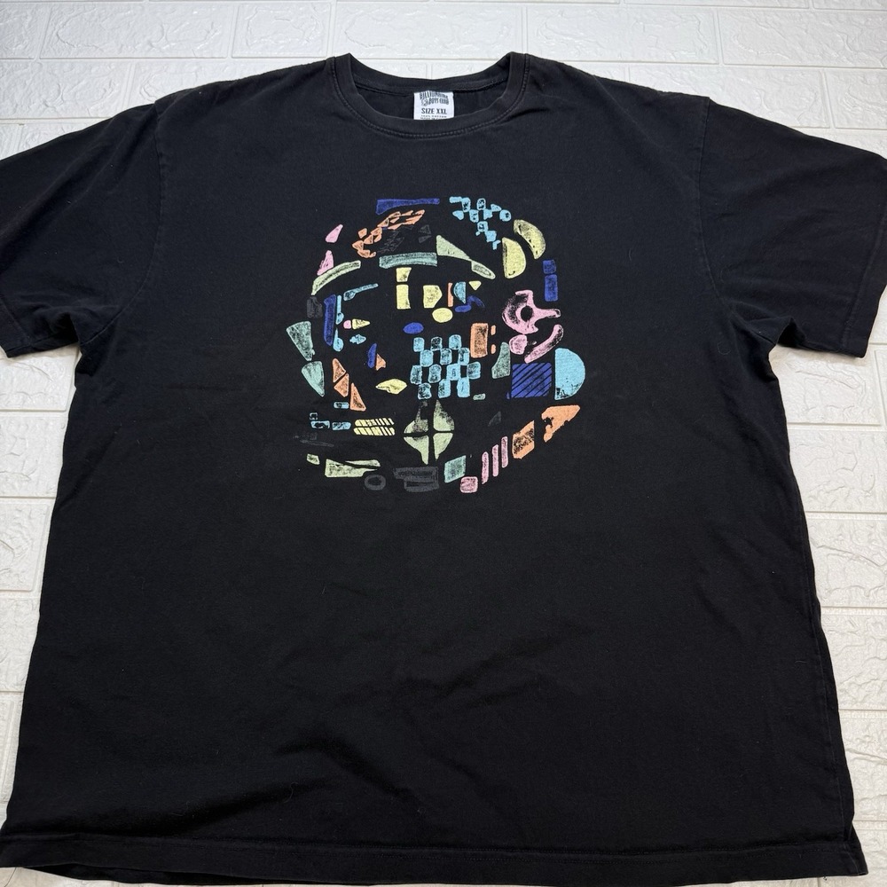 Billionaire Boys Club Black Geometric Astronaut Graphic T-Shirt Mens XXL Rare